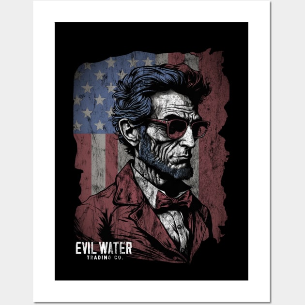 Honest Abe Wall Art by Evil Water Trading Company